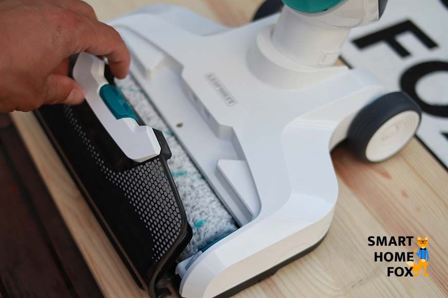 Herausnehmen der Moppwalze